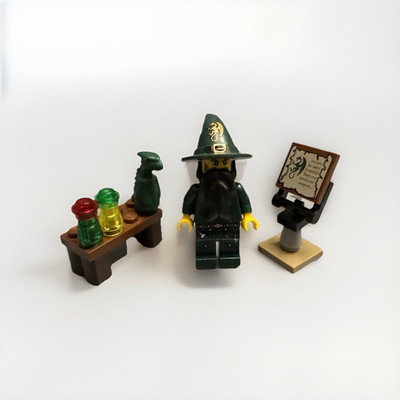 LEGO  Kingdoms 7955 Zauberer / Komplett  & Top Zustand