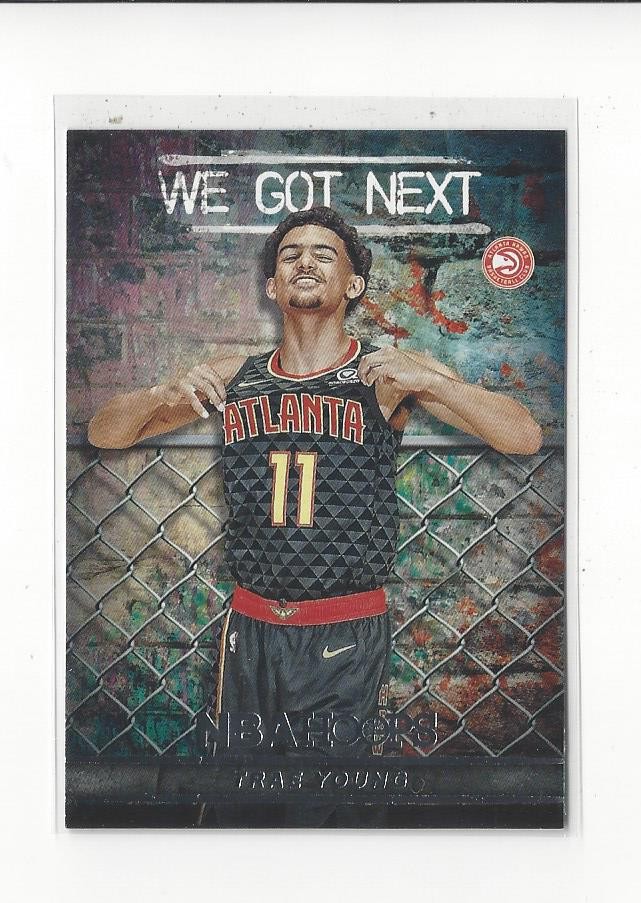 2018-19 Hoops We Got Next #5 Trae Young RC Rookie Hawks Wizards