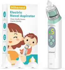 Electric Nasal Aspirator for Baby Toddler 5 Suction Levels, IPX7, USB