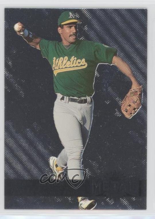 1996 Fleer Metal Universe Platinum Edition Stan Javier #243 s1t