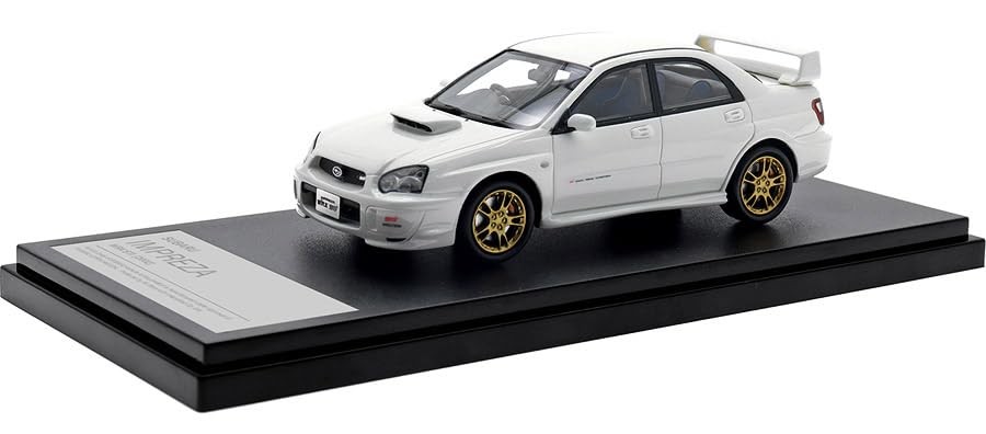 1/43 Subaru IMPREZA WRX STi 2002 Pure White Finished Model