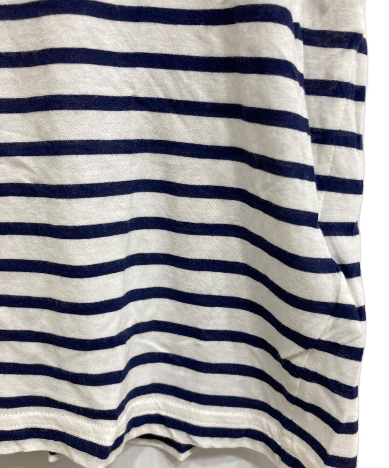 T shirt da ballo Saint Laurent Paris a righe XS blu navy x bianco ext+++