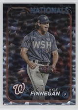 2024 Topps Series 1 Silver Crackle Foil Kyle Finnegan #153 0f21