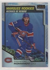 2020 O-Pee-Chee Platinum Marquee Rookies Aquamarine /499 Alexander Romanov 1hh