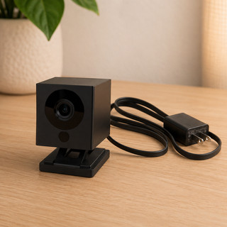 Wyze Cam v2 Black WYZEC2BK Indoor WiFi Security Camera w/ Power Cable