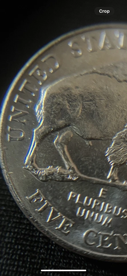 2005 P BU Detached Leg Jefferson bison nickel error Bank Bag Find Uncirculated - Image 2 of 4