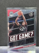 2019-20 Panini Mosaic #5 Pascal Siakam Got Game?
