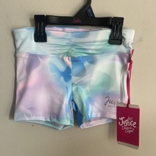Short XS 5-6 Justice Girls Dance Gym Multicolor Polyester MPN JSZV7