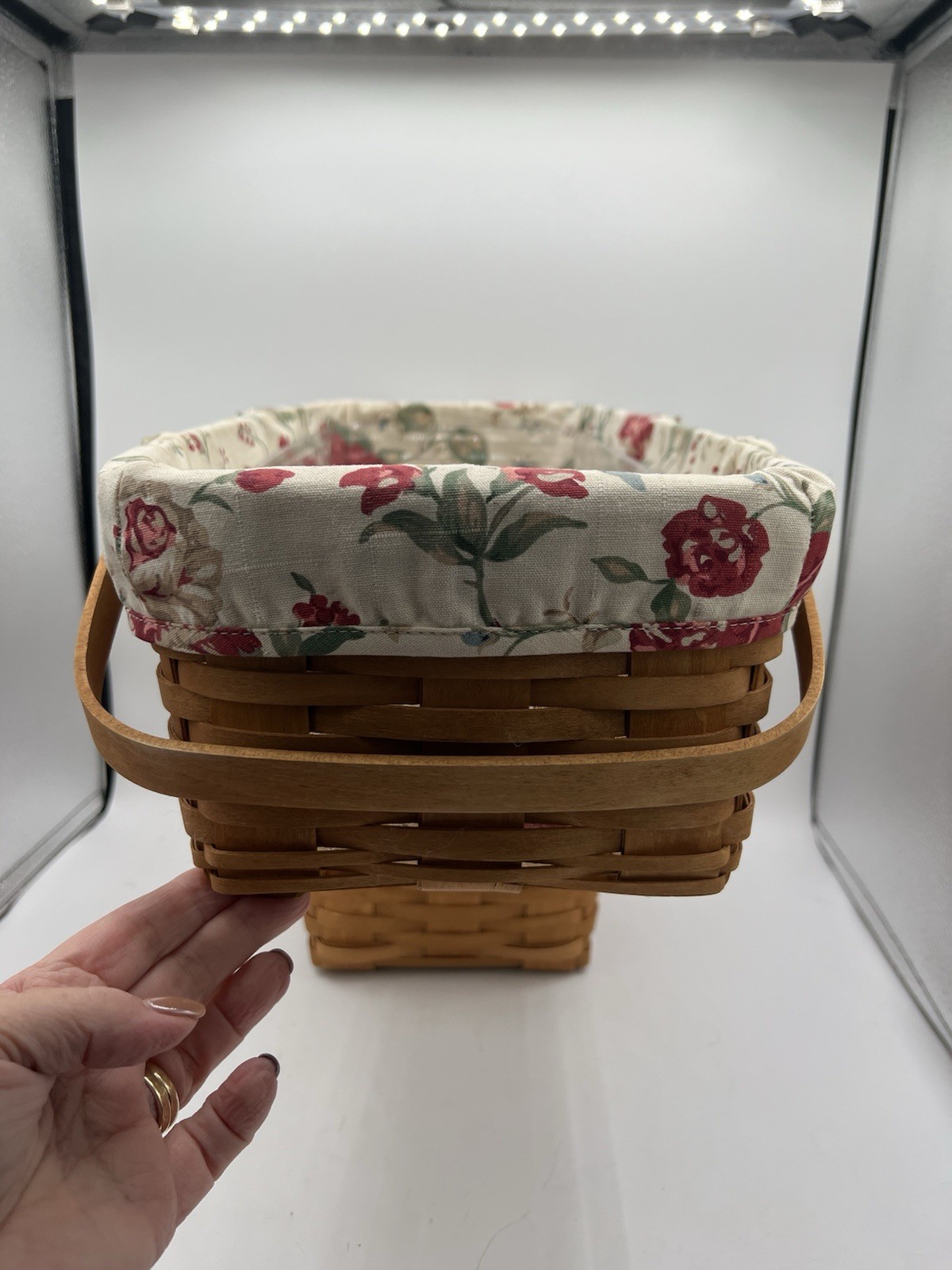 🧺Longaberger 2005 Odds & Ends / Stair Basket Combo–Rare & Functional Organizer!