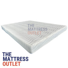 Rock Hard Firm Orthopaedic Blue Foam Mattress Topper with cover 1" -8" Depth