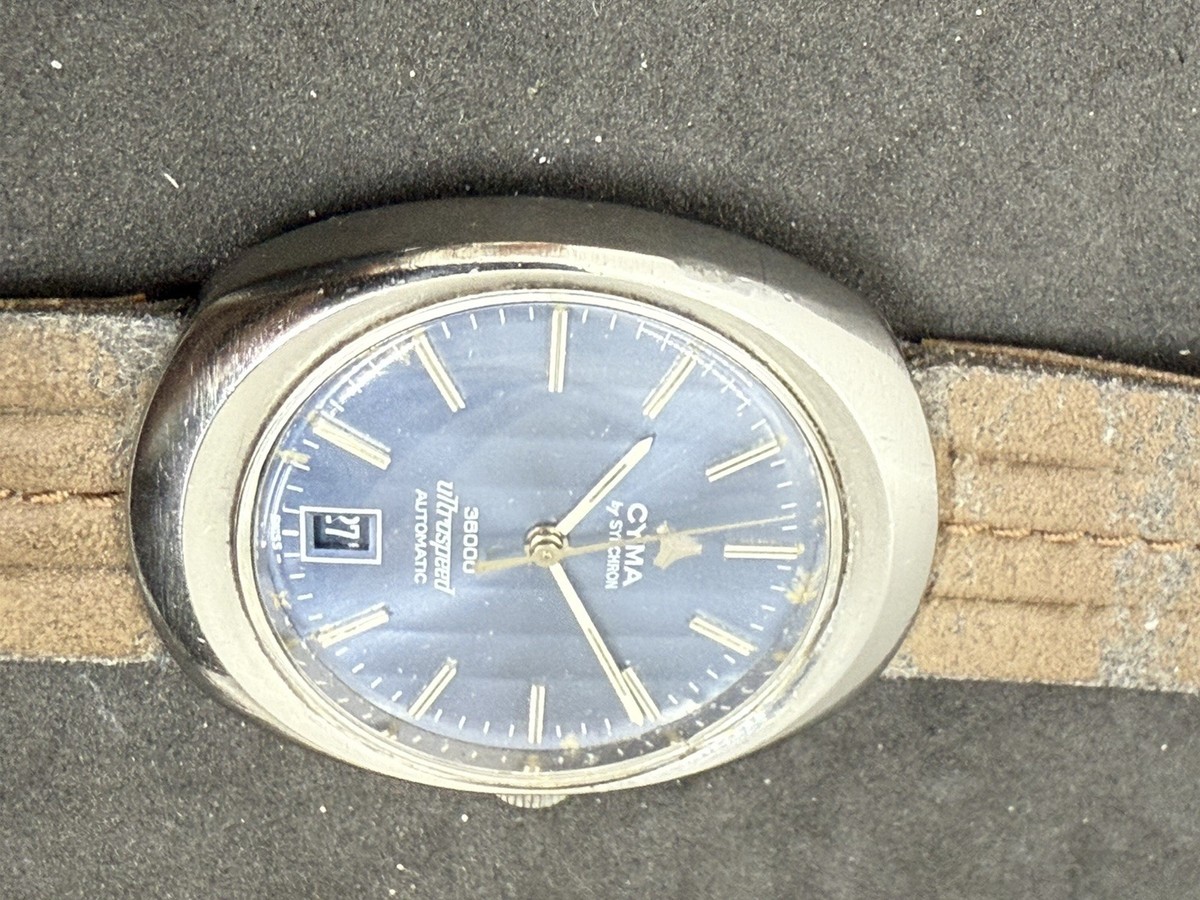時計 CYMA RADO  36000 CHRONOMETRE automatic Antiques Atlas - Gents Cyma 36000 Chronometre Automatic
