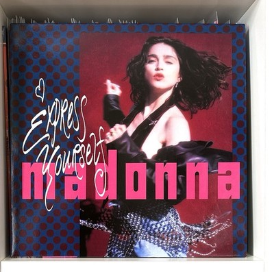 Madonna 1989   Express Yourself (1st German Press) Schallplatte 12'' LP MINT