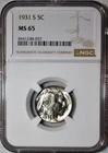 NGC MS-65 1931-S Buffalo Nickel, Cartwheeling, High-Quality Gem!