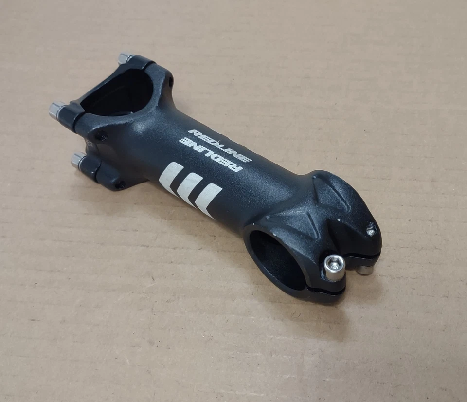 Redline Bike Stem Threadless 100mm 1 1/8" 31.8mm Size Black Color - Image 4 of 4