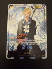 Sabo (120) (Parallel) OP13-120 Carrying On His Will Foil