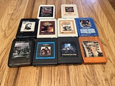 Lot Of 10 Various Country 8 Track Tapes Tested Working