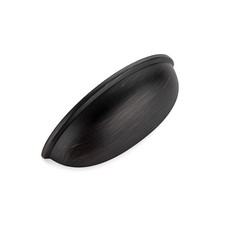 10 PCS Oil Rubbed Bronze Cabinet Cup Pulls Drawer Handles Knobs Fits 3 Inch