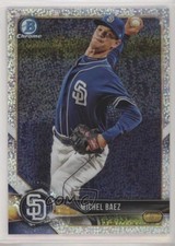 2018 Bowman Draft Chrome Sparkles Refractor Michel Baez #BDC-130 6u5
