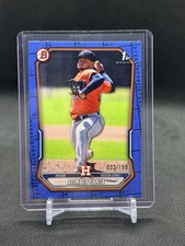 Alimber Santa 2026 Bowman 1st Prospects Blue Pattern #33/150 Houston Astros
