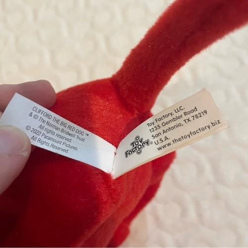 Clifford The Big Red Dog Plush Toy Stuffed Animal Kids - Picture 5 of 6