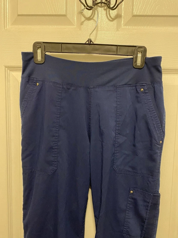 Pantalones Médicos Purple Label Yoga By Healing Hands Azul Marino Oscuro Talla Pequeña Foto 4 de 4