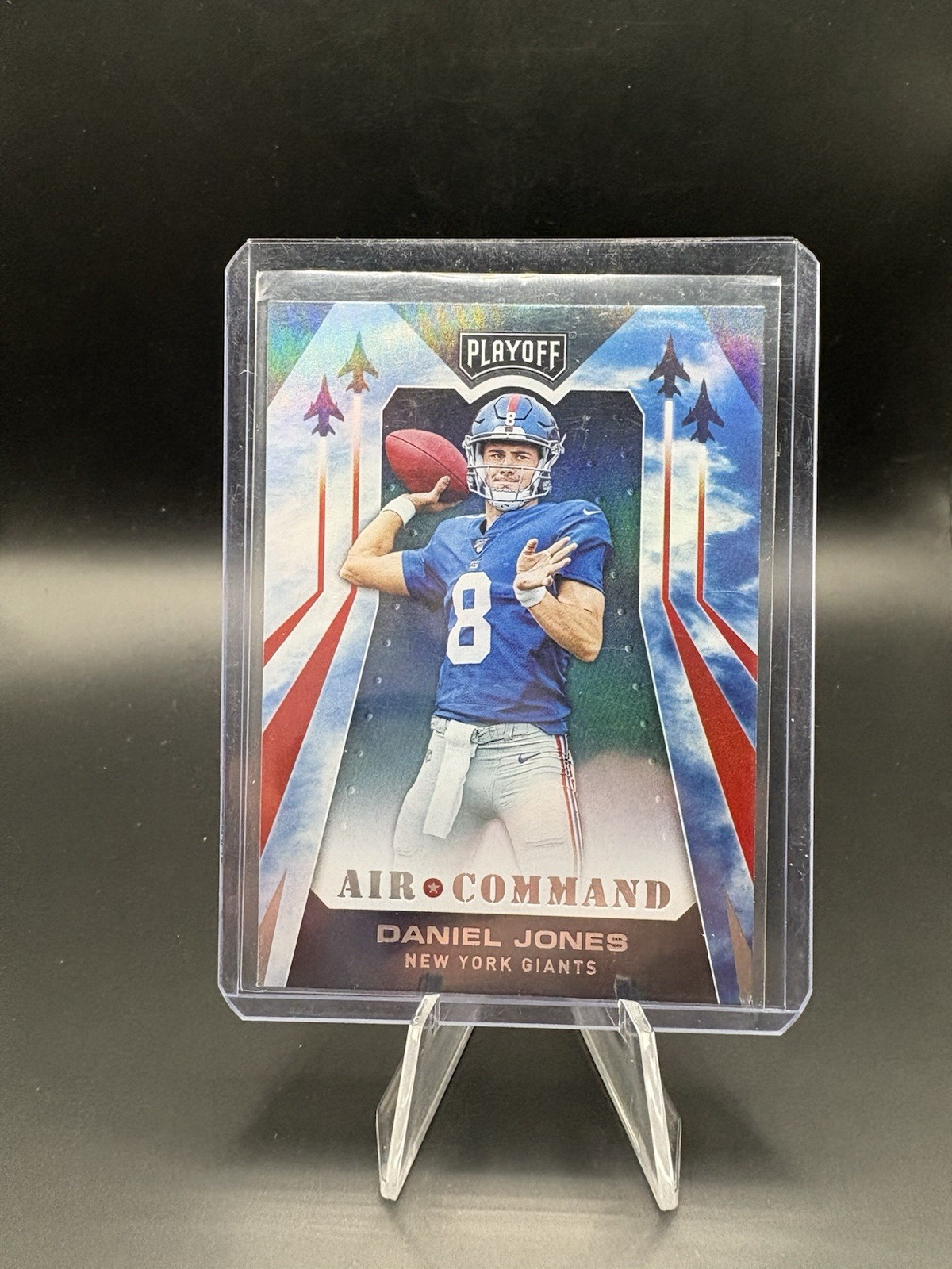 2019 Panini Playoff - Air Command Daniel Jones #2 (RC)