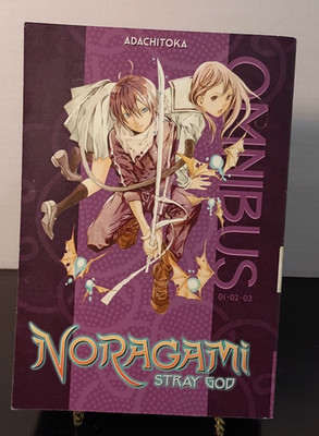 Noragami Stray God Omnibus 1 VOL 1-3 Trade Paperback English Manga 1st Printing