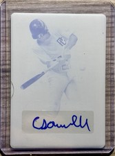 Leaf 2021 Perfect Game National Showcase Chase Sowell Gameday Auto Cyan Plate 1…