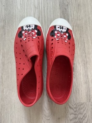 Minnie Mouse Disney Native Kids Girls Shoes Size Junior 3 (8-9 Years)