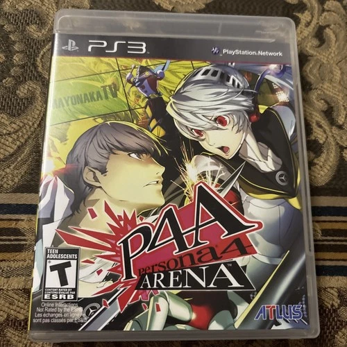 Persona 4: Arena (Sony PlayStation 3, 2012) CIB Complete In Box With Manual
