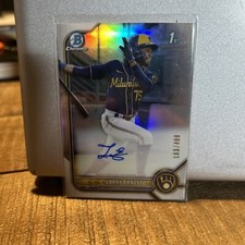 2022 Bowman - Chrome Prospect Autographs Refractor #CPA-LE Larry Ernesto /499