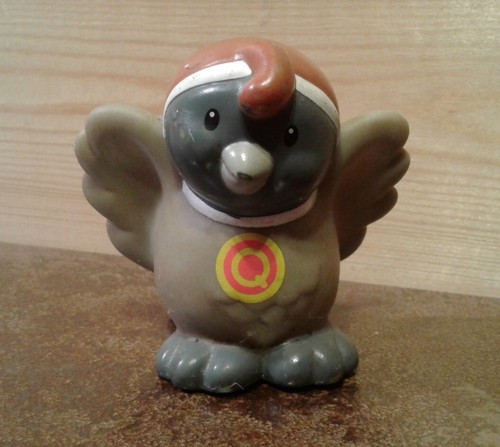 2004 Fisher Price Little People A to Z Learning Zoo Animal Q Quail Toy Play Bird - Picture 7 of 7