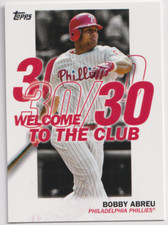 2023 Topps Welcome To The Club #WC-24 Bobby Abreu Philadelphia Phillies