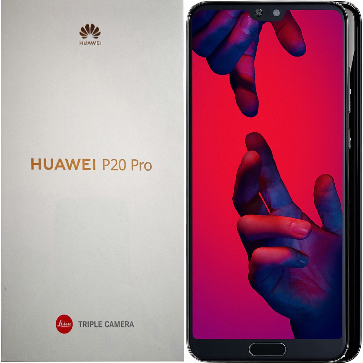 HUAWEI P20 Pro ブラック 128GB 本体 BNIB Huawei P20 Pro Dual-SIM 128GB Midnight Black Factory