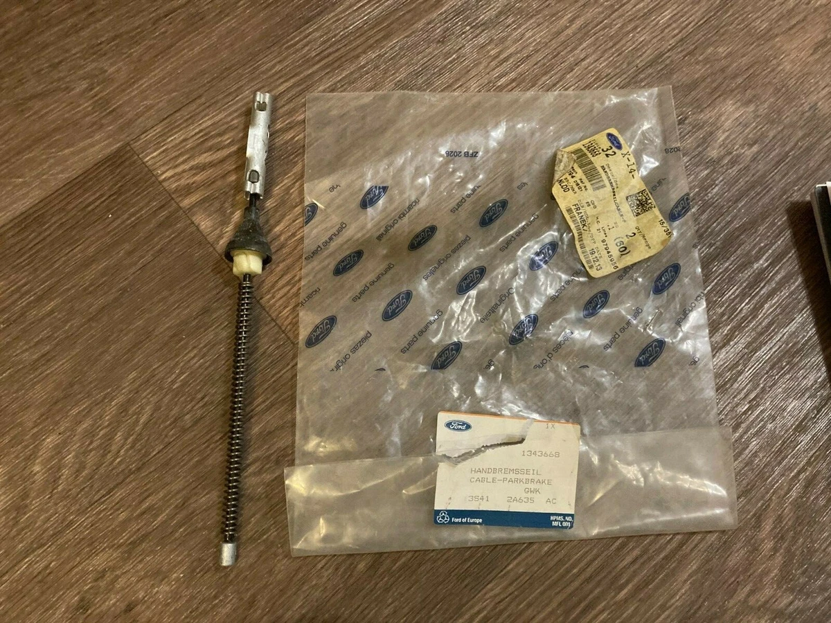 Ford Focus Mk1 Rear Drum Handbrake Cable Genuine OEM 1343668 