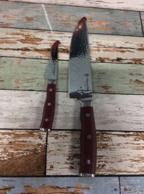 Forged in Fire Stainless Steel Knives 2 Piece Chef and ...