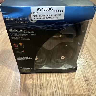 NEW Able Planet PS400B TRUE FIDELITY Headphone w/ LINX Audio - 3.5mm -