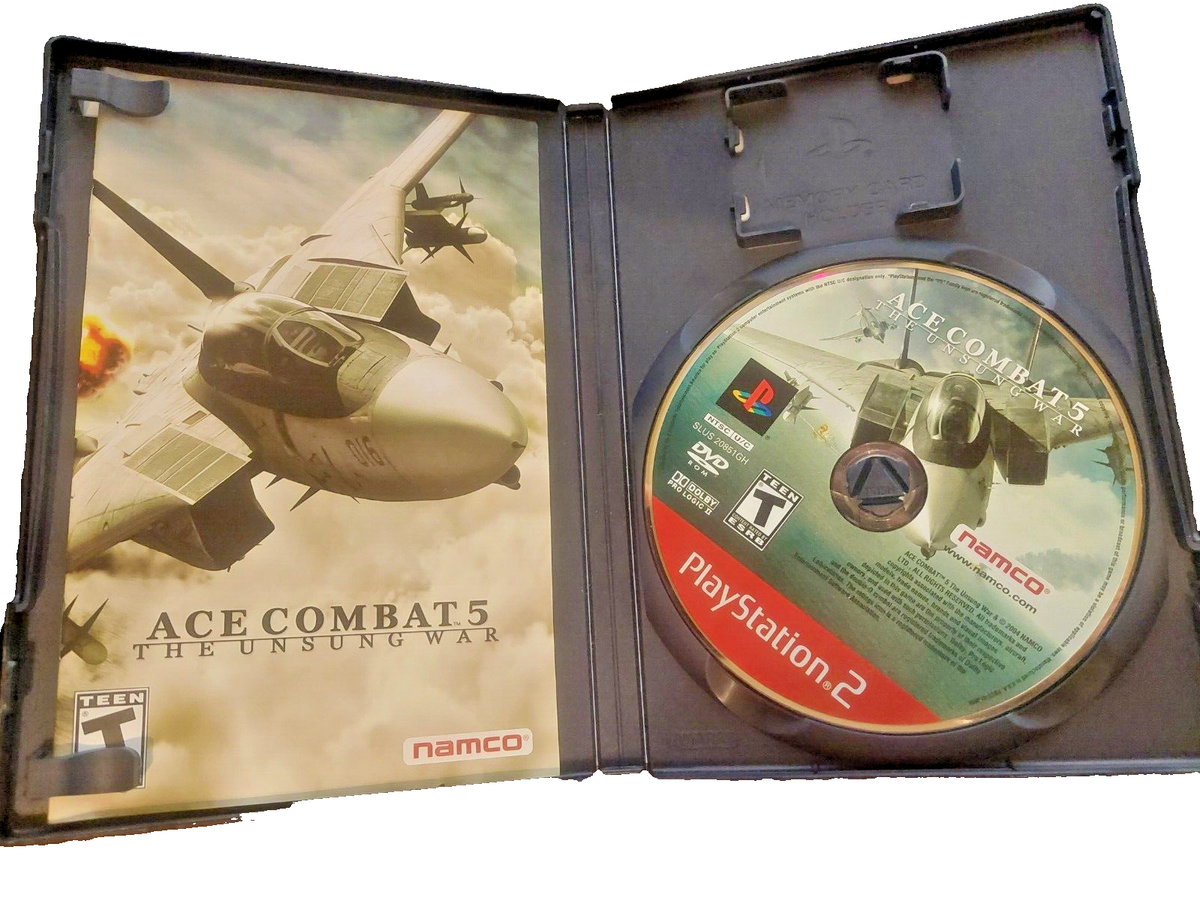 Ace Combat 5 Unsung War [Greatest Hits]- Playstation 2 PS2