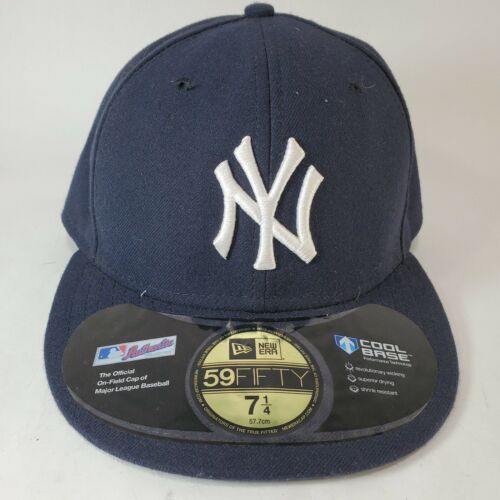 New York Yankees New Era 59Fifty 7 1/4 Fitted Hat Cool Base ...