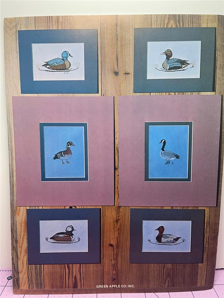 Green Apple Co. Folleto de punto de cruz contado - LIBRO DE VIDA SILVESTRE 1 - Jean Bowers Foto 2 de 2