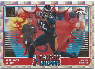 2024 Donruss Action All Pros #5 Courtland Sutton Denver Broncos