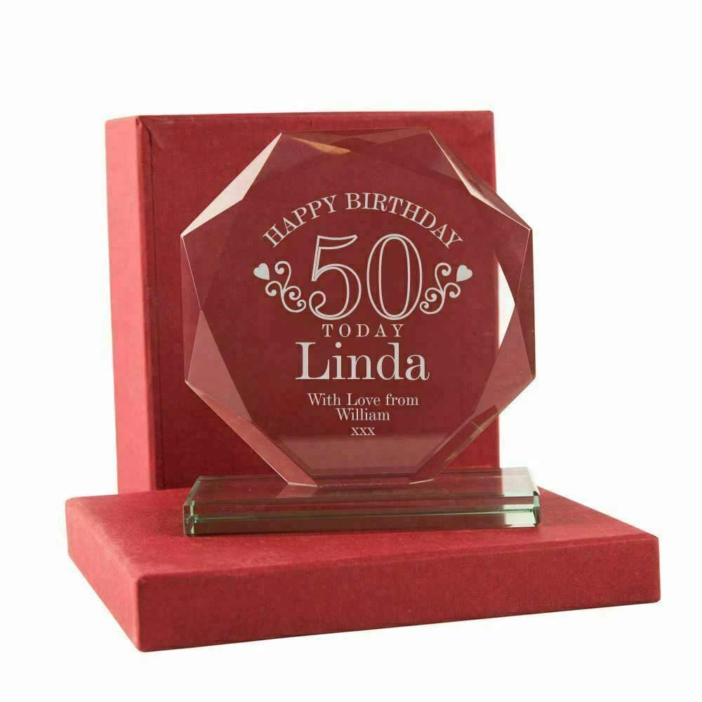 Female 50th sales gift ideas