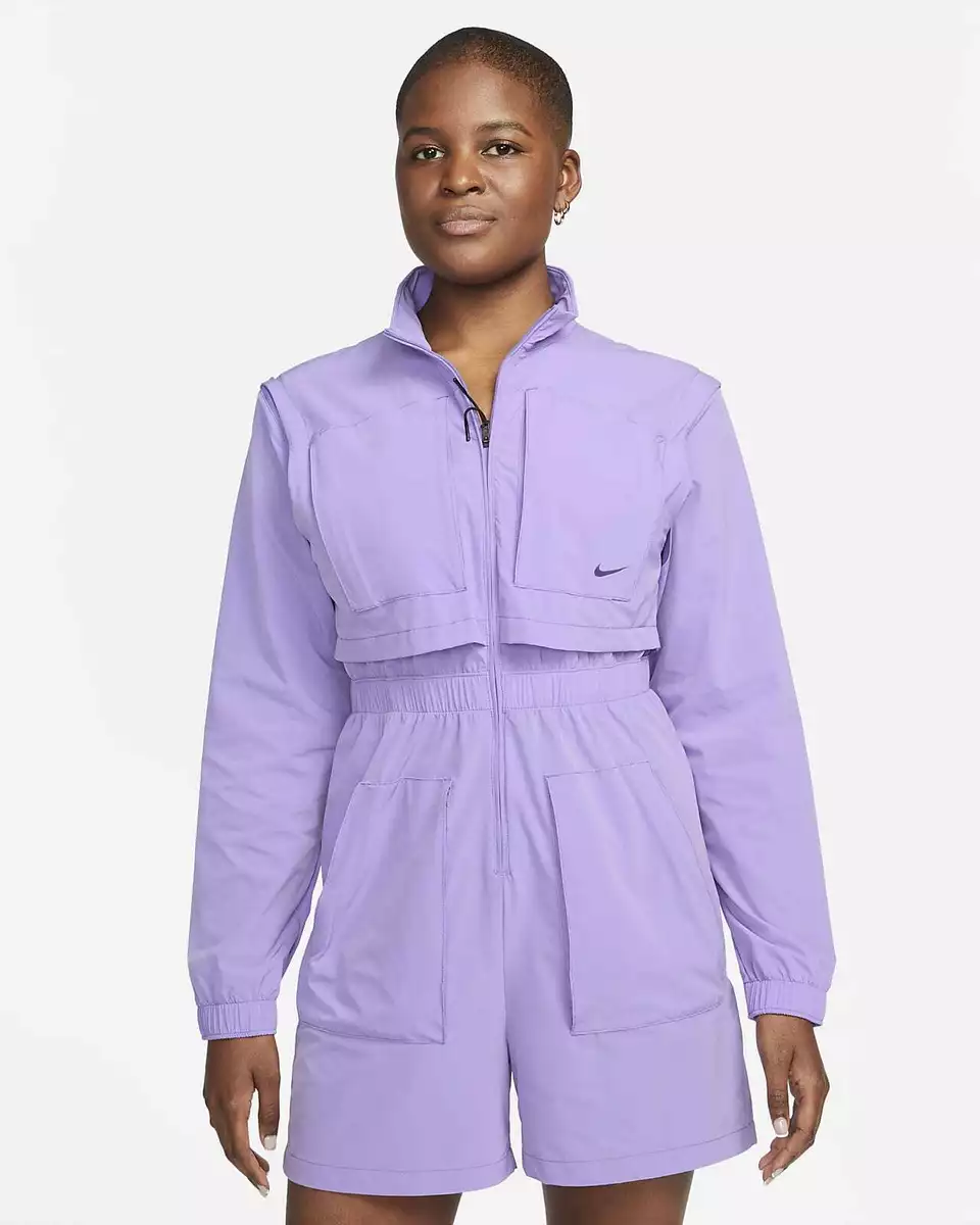 Nike jumpsuit womens clearance purple