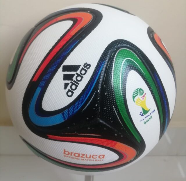adidas Brazuca 2014 World Cup Brazil FIFA Match Ball Soccer Size 5