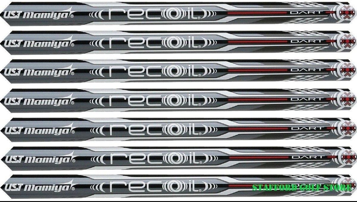 NEW UST Mamiya Recoil Dart 65/75 Graphite Iron Golf Shafts Set