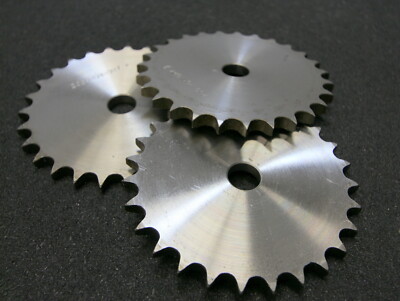 WMH HERION 3x Kettenradscheibe KRL 1/2''x5/16'' Z=27 Chainwheel f. Kettentyp 08B-1