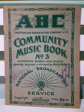 ABC Community Music Book No 3 Words Music Sheet Music Book by Henry Roberts