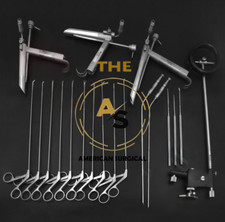 Micro Laryngeal Surgery Instruments Set Laryngoscopy