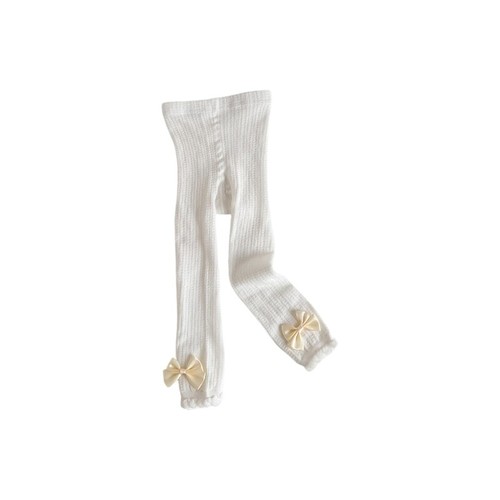 Cotton Leggings for Little Girls Lightweight Stretchy Design Baby Tights Soft - Picture 19 of 27