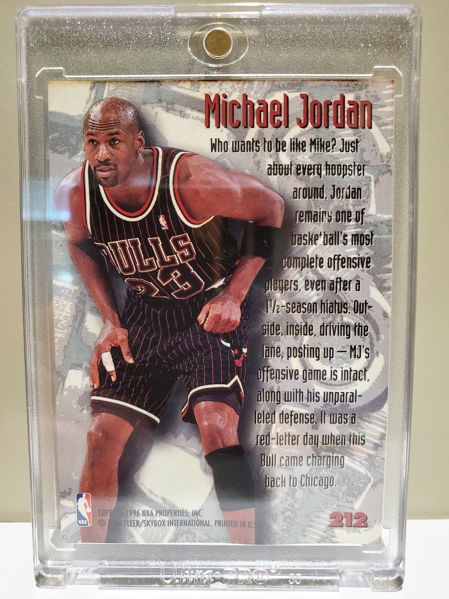 1995 Fleer Metal #212 Michael Jordan Nuts Bolts